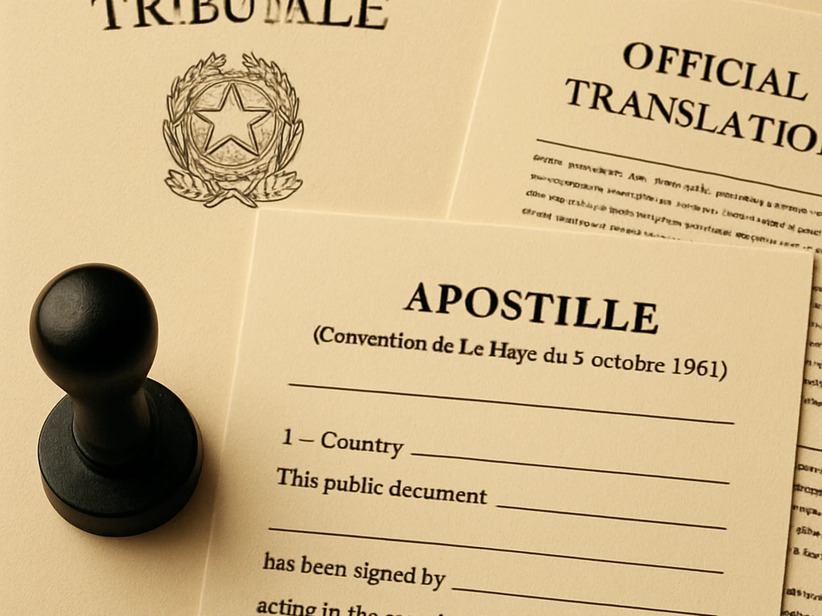 Official & Apostille